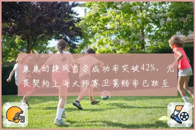 康康的捷风首杀成功率突破42%，无畏契约上海大师赛卫冕赔率已跌至1.8