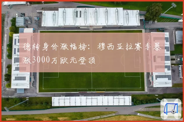德转身价涨幅榜：穆西亚拉赛季暴涨3000万欧元登顶